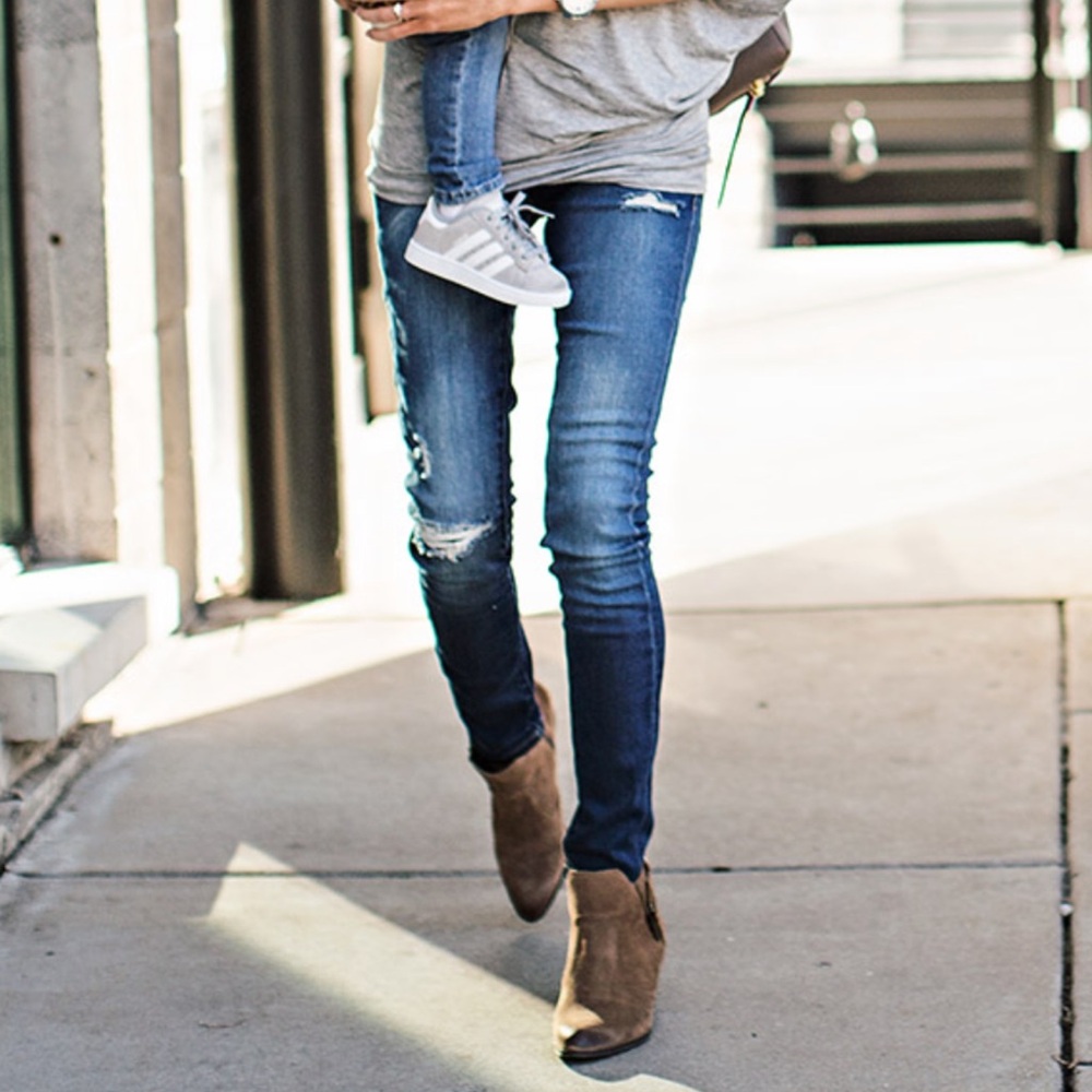 Suede leather rag and bone Ankle Boots
